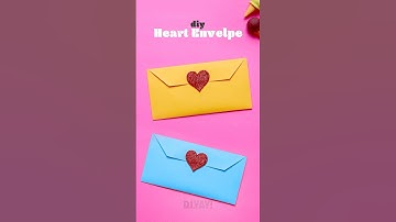 💌✨ Learn how to make a simple envelope using A4 sheet! #papercraft #craftidea #artandcraft