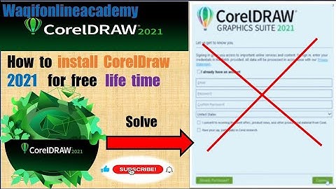 how_to_install_Coreldraw_2021_for_a_lifetime_full_explanation_in_poshto. @waqifonlineacademy