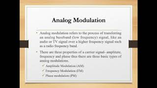 Wireless LAN Modulation Techniques