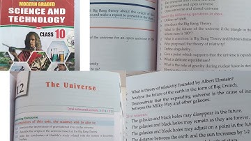 Class 10 | Science Chapter 12: The universe | Full exercise solved | #viral #sciencenotes