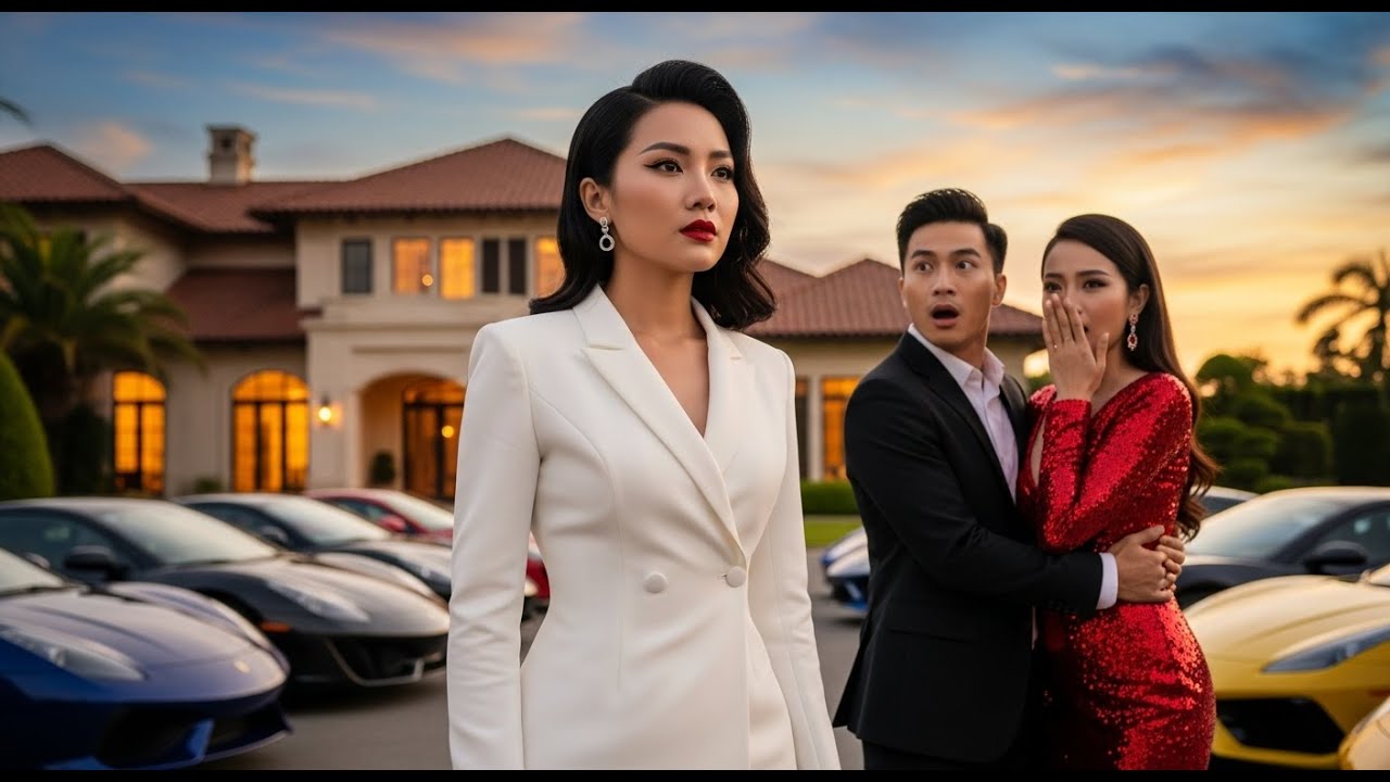 Vừa Ly Hôn Được 10 Phút   Chồng Và Tiểu Tam Chết Lặng Khi Nhìn Thấy Giàn Siêu Xe Đến Đón Vợ Cũ