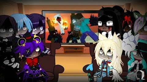 Red Legion Reacts to Entity 303(Me) Vs Herobrine Part 4