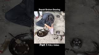 Restoration old and broken bearing #drilldozer #automobile #carrestorationproject