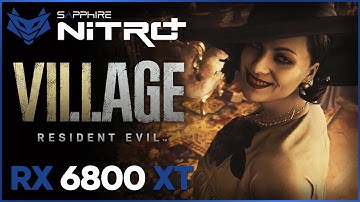 Resident Evil Village - Performance & Graphics - NITRO+ RX 6800 XT @ 1440p Ray Tracing ON vs OFF