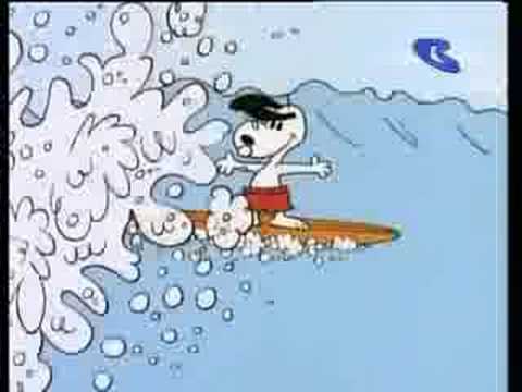 Surfin' Snoopy - YouTube