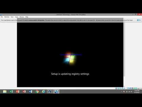 How to install windows 7 and windows server 2008 Using Virtual Box