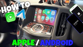 Apple CarPlay & Android Auto in Nissan 370Z 2009-2020