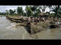 নদী ভাঙ্গন কিভাবে হয় দেখুন  || River Erosion  in bangladesh