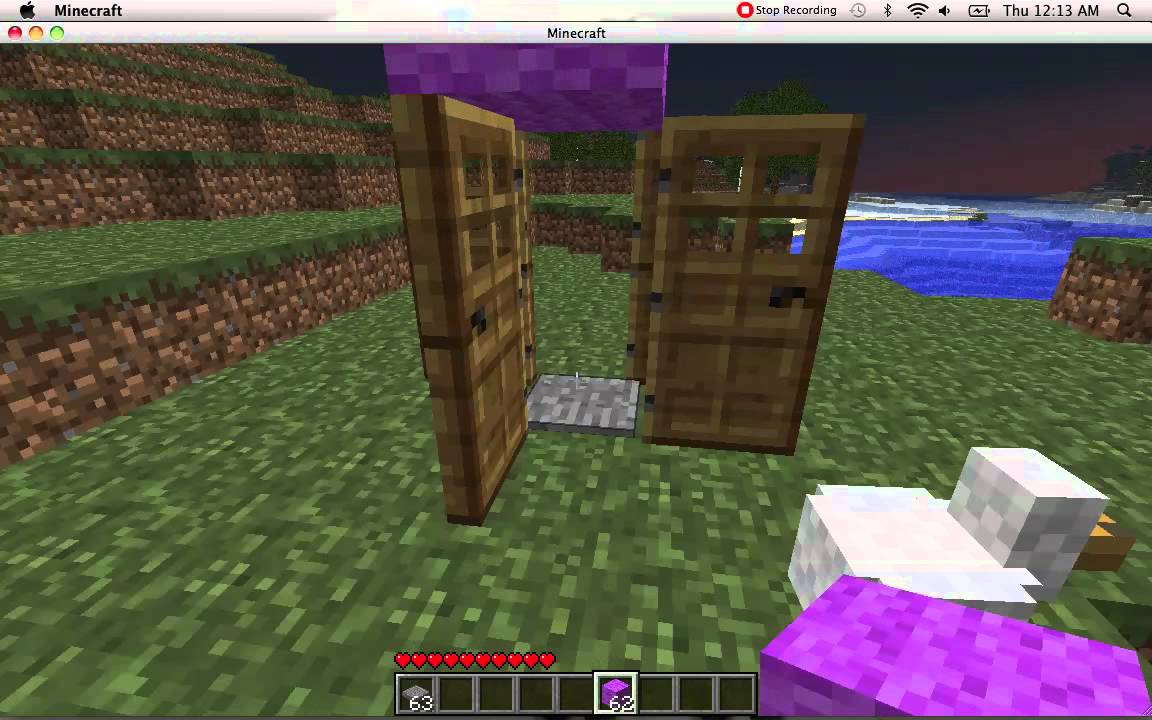 how to make a animal trap minecraft
