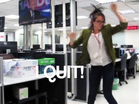 Image result for a girl who quits her job