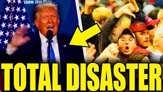 Crowd Boos As Screaming Trump Says This