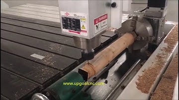 UG-1325 Woodworking CNC Router with Inside 4th Axis Rotary Axis