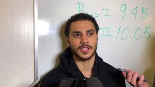 Shane Larkin post game interview