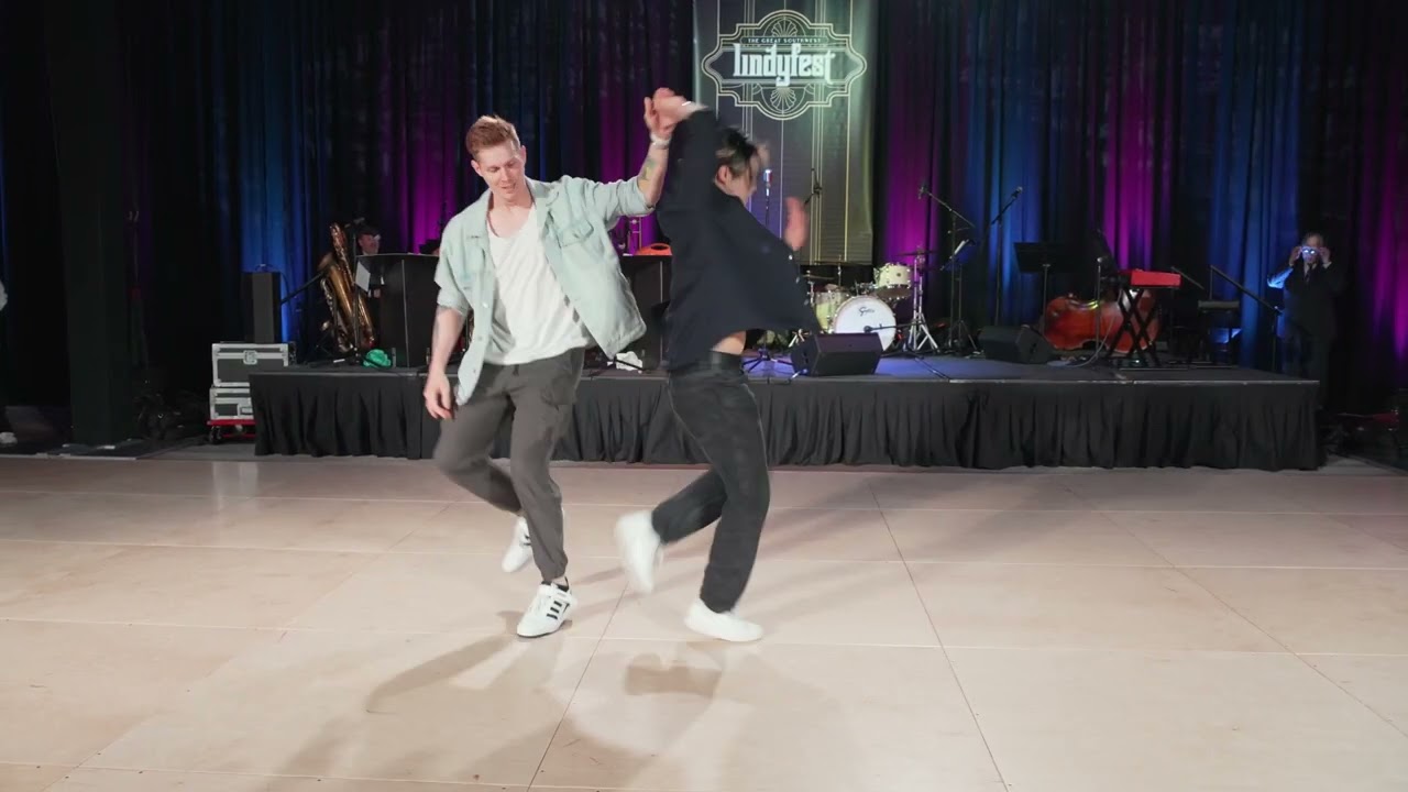 Lindyfest 2024: Intermediate Draw Finals - Paul & Bryce