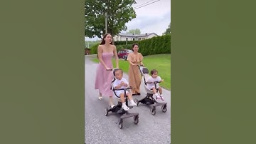 Lisa Leon được mẹ Hồ Ngọc Hà diện xinh đẹp đưa đi dạo Thuỵ Điển