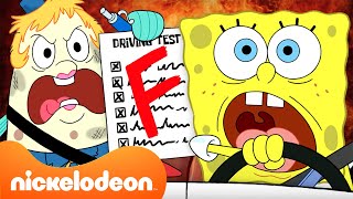 SpongeBob | Każda katastrofa łodzi EVER!  🚤 | 15-minutowa składkaan | Nickelodeon Polska