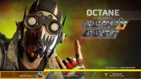 Octane Legend Select animation