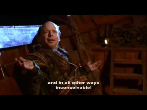 The Princess Bride Inconceivable clips