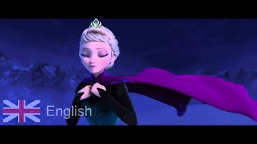 Laat het los ~ 5 West-Europese talen (van "Frozen")