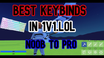 BEST 1v1 LOL KEYBINDS noob to PRO