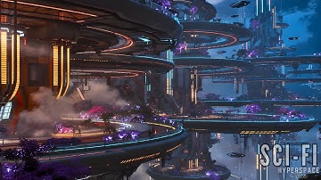 When Humanity Touches the Stars – A SciFi Cinematic Futuristic Worlds [4k]