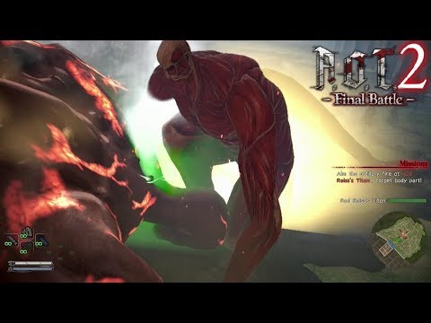 Attack On Titan 2 - Final Battle | Colossal Titan Vs Rod Reiss