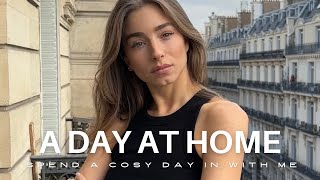 A day at home vlog : Spend the day with me, morning routine, February goals, and coffee shop date