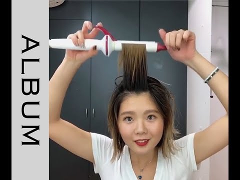 《 簡単スタイリング 》 シンプルな外ハネボブの巻き方 こなれ感UPのヘアスタイル☆【セルフヘアスタイリング】 〖ALBUM〗 ショートカット かわいい