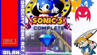 Sonic 3 Complete-Hydrocity zone acto 1 y 2