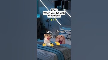 POV: That One Friend That Takes 1v1s Too Seriously🔥💀