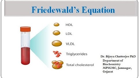 Friedewald’s Equation