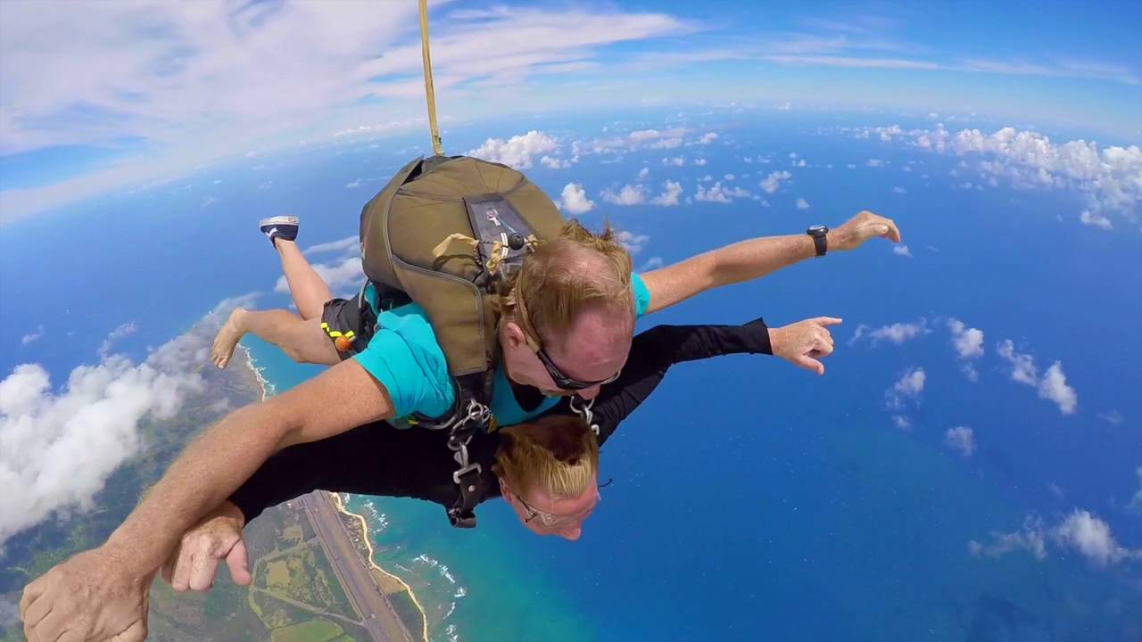Best Skydive Hawaii Video Ever YouTube
