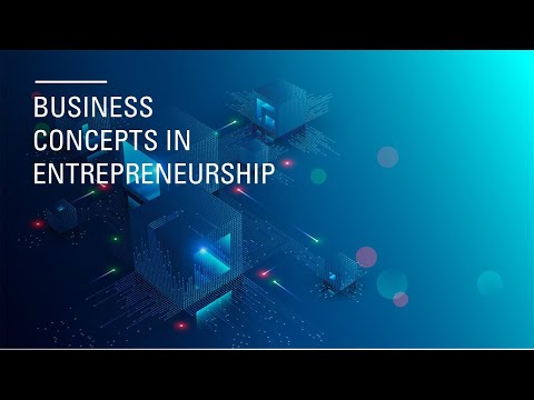Business Concepts in Entrepreneurship