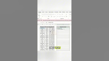 How to combine text without using ampersand (&)#shorts #short #excel
