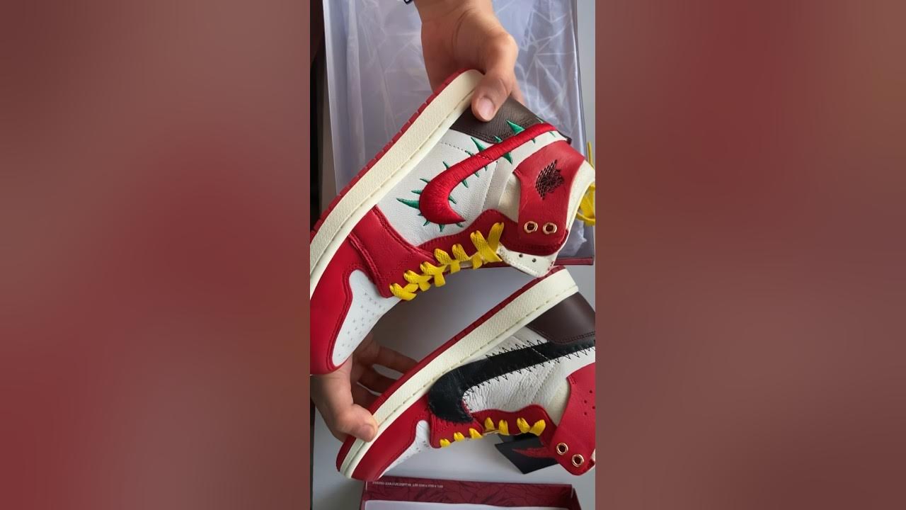 A Rose From Harlem Jordan 1s (Unboxing) from the concrete grew a rose