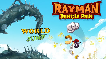 RAYMAN Jungle Run IOS HD Gameplay World 1 JUMP