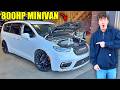 We Hellcat Swapped A Mini Van 
