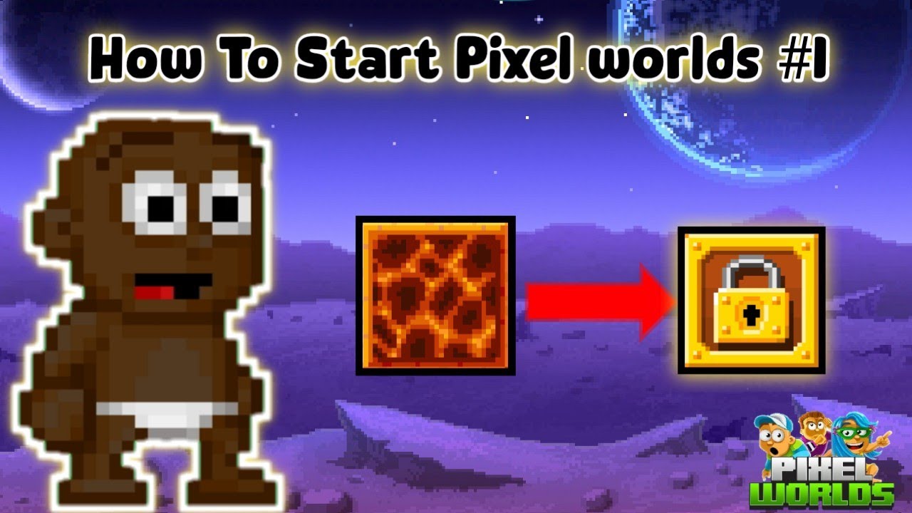 How To Start PixelWorlds #1 | Pixel worlds