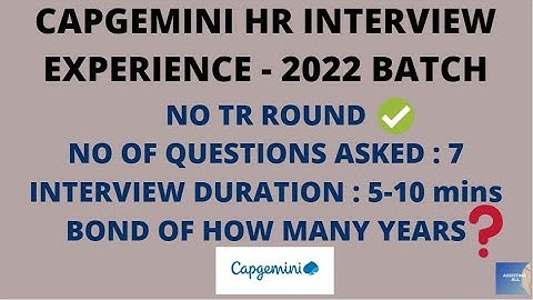 CAPGEMINI HR INTERVIEW EXPERIENCE || 2022 BATCH || CAPGEMINI PLACEMENT 2021