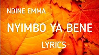 Ndine Emma - Nyimbo Ya Bene (Lyrics Music Video) #ndineemma #zambianmusic #tidwale #lusaka #zed