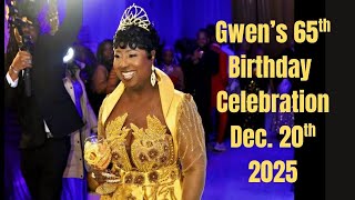 Gwen's 65th Birthday Party on 20th Dec. 2025