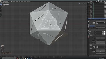 Quickly Number Your Own Custom Dice In Blender!