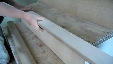 How to Install Hardwood on Stairs: Two Sides Open Tread Staircase Installation Mryoucandoityourself