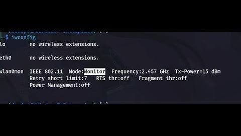 How to enable and disable monitor mode using airmon-ng in linux