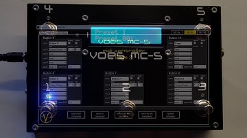 Voes Midi Controllers - Working with pages and Press-and-Hold