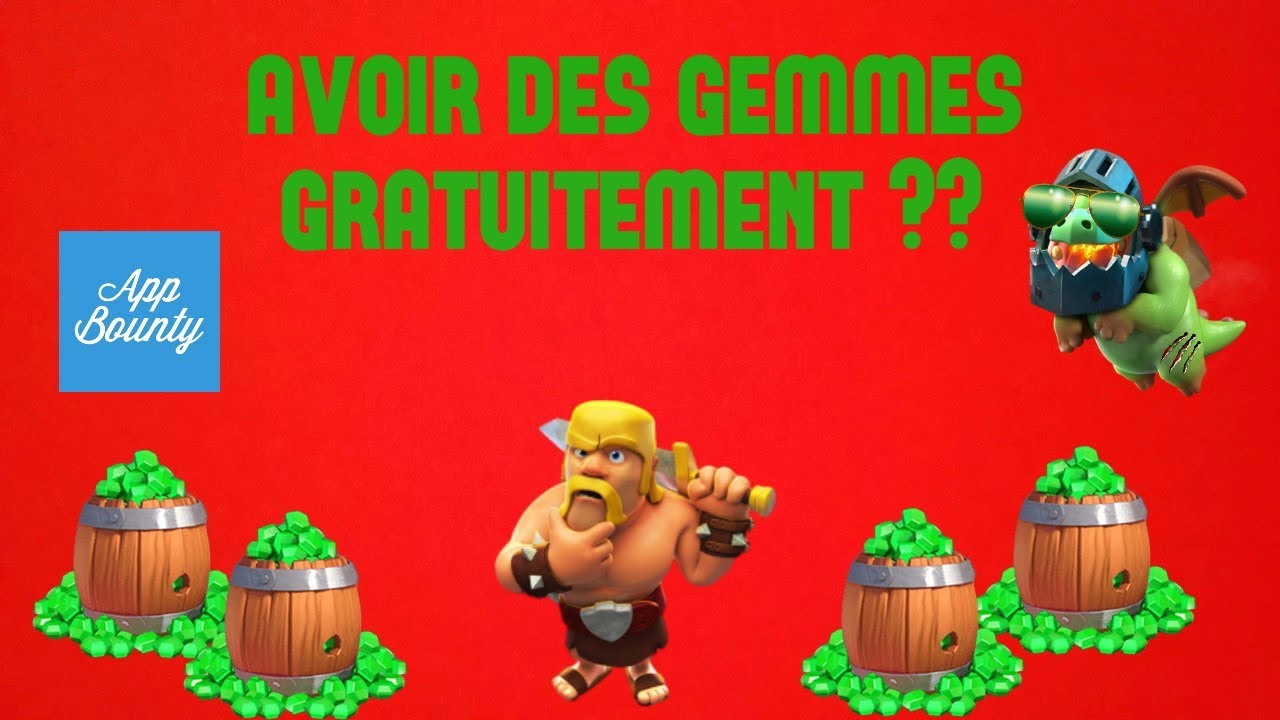 Comment obtenir gratuitement et légalement, des gemmes sur clash royal