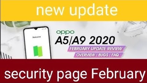 #Coloros OPPOA5 2020/A9 2020 New Update Review  ColorOS 11 Beta/Stable Update FAQ | Oppo A5 /A9 2020