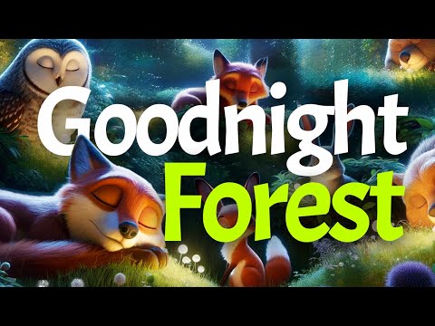 Goodnight Forest🌲🌙THE ULTIMATE Calming Bedtime Stories for Babies and Toddlers with Relaxing Music🐾✨