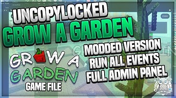 🌱 Grow a Garden NEWEST UNCOPYLOCKED | Roblox Studio (2025)