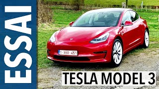 Tesla Model 3 Long Range test drive, the electric car !